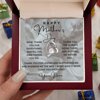 Mom Gift, Forever Love Necklace