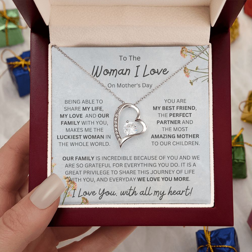 Mother Gift, LGBTQ, Forever Love Necklace