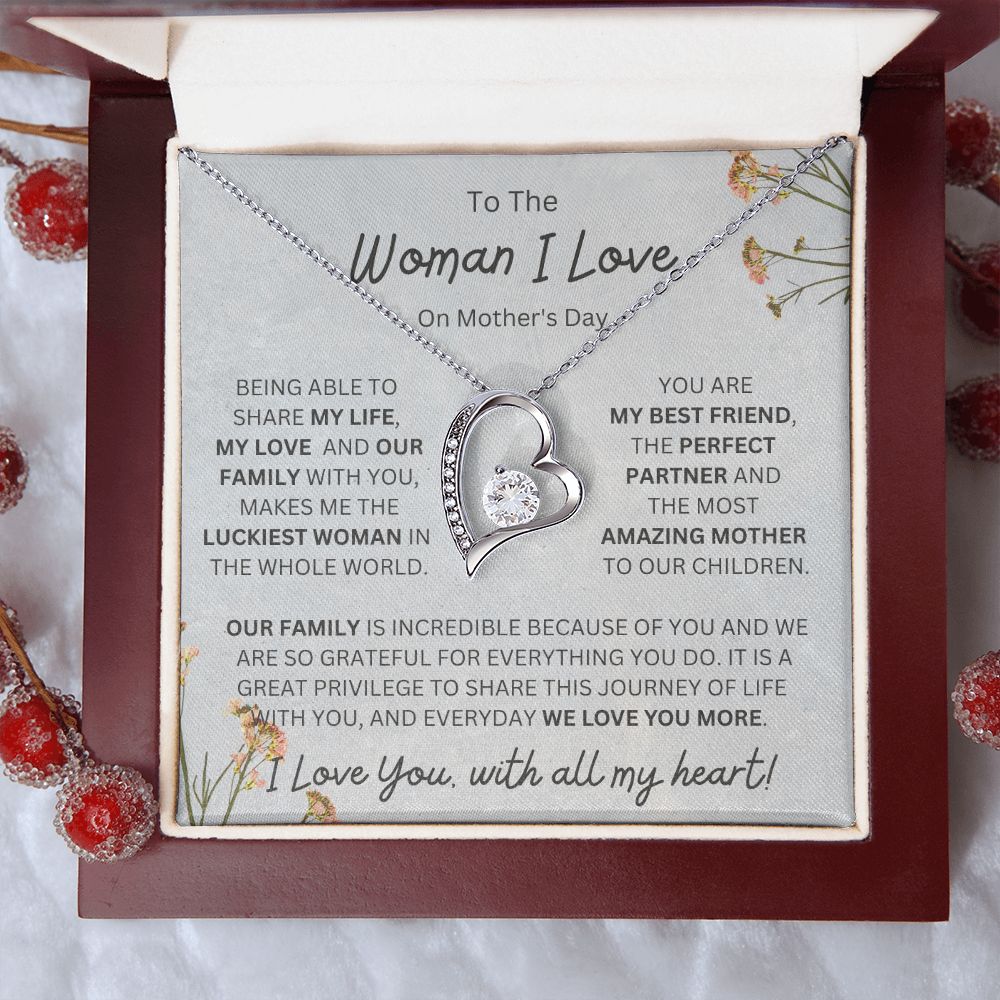 Mother Gift, LGBTQ, Forever Love Necklace