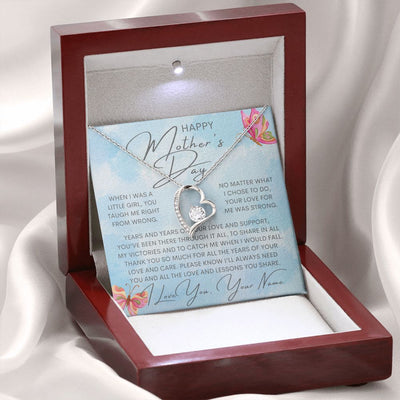 Mom Gift, Forever Love Necklace