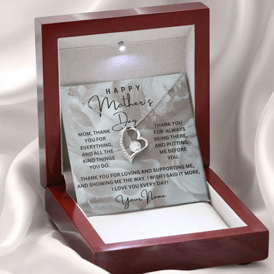 Mom Gift, Forever Love Necklace