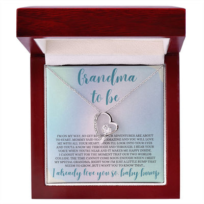 Grandmother To Be, Forever Love Necklace