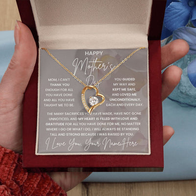Mom Gift, Forever Love Necklace