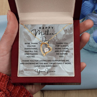 Mom Gift, Forever Love Necklace