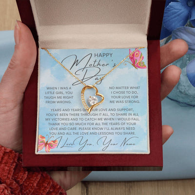 Mom Gift, Forever Love Necklace
