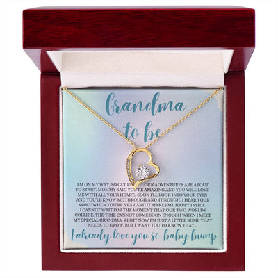 Grandmother To Be, Forever Love Necklace