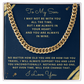 Son Cuban Link Chain, Holiday
