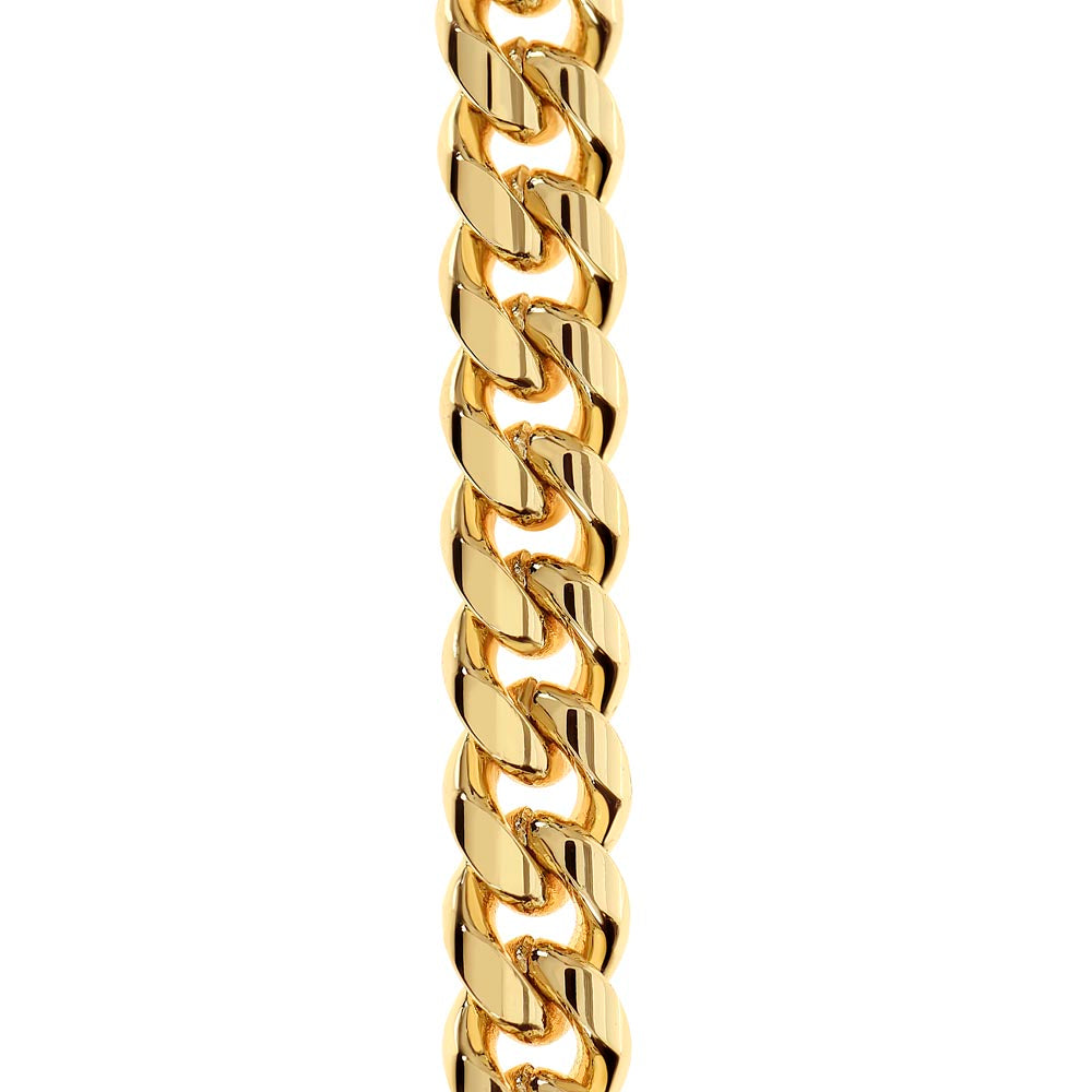 Grandson, Never Forget How Much I Love You, Cubin Link Chain, Birthday, Holiday