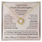 Great Granddaughter, Love Knot Necklace
