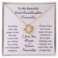 Great Granddaughter, Love Knot Necklace