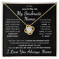 Soulmate Gift, Love Knot Necklace
