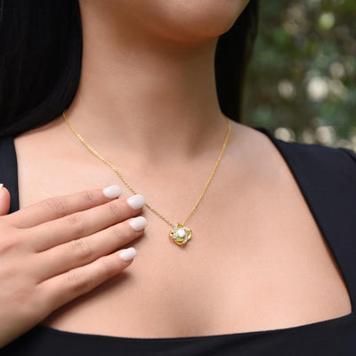 Mother Gift, Love Knot Necklace