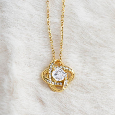 Aunt To Be, Love Knot Necklace