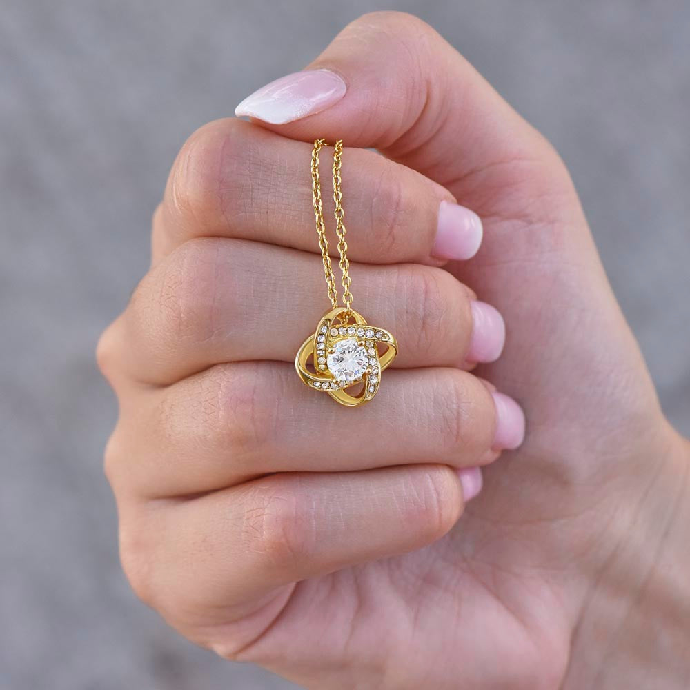 Fur Mama, Love Knot Necklace