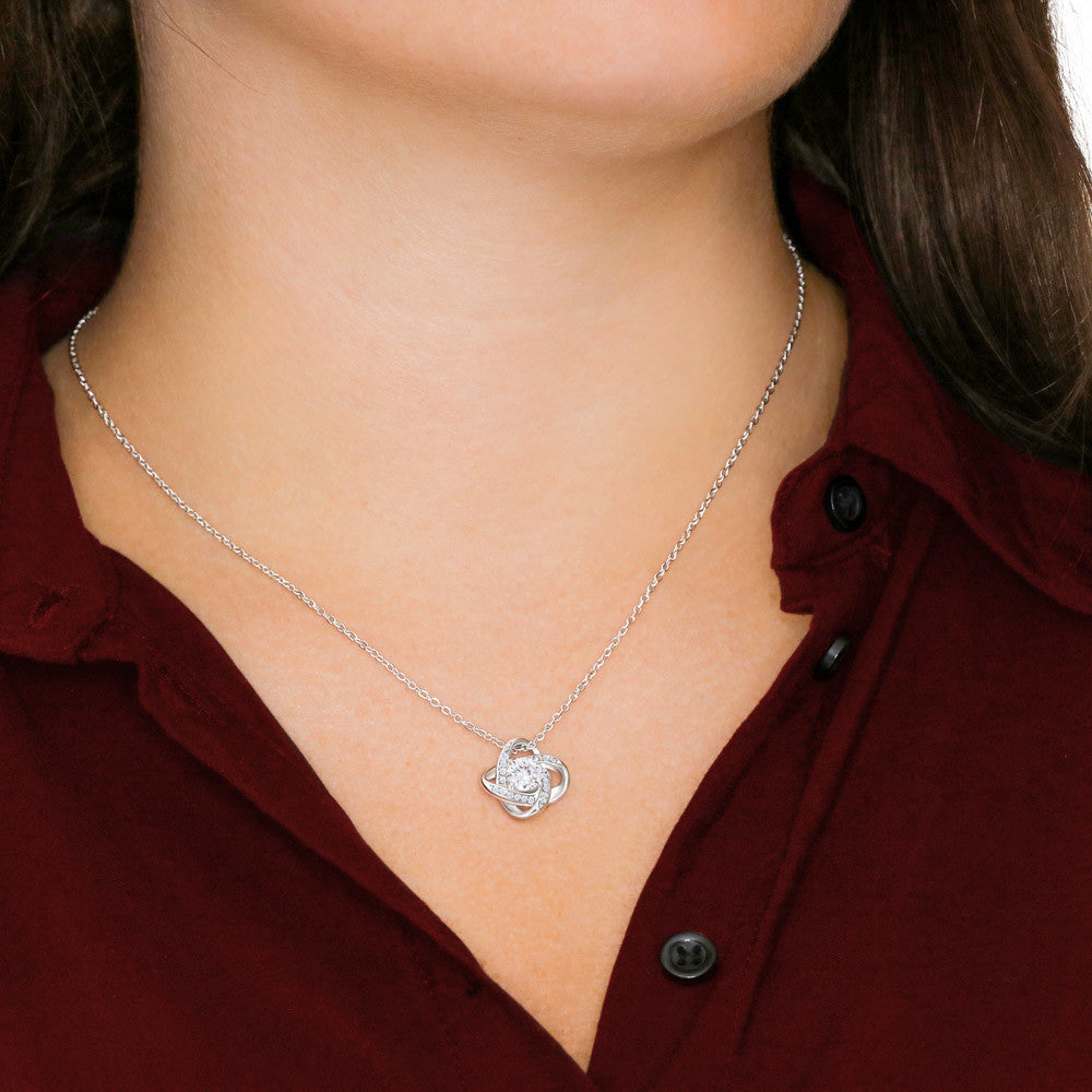 Fur Mama, Love Knot Necklace