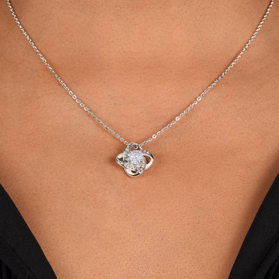 Mother Gift, Love Knot Necklace