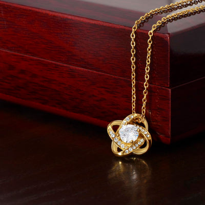 Mother Gift, Love Knot Necklace