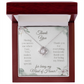 Maid of Honor Love Knot Necklace