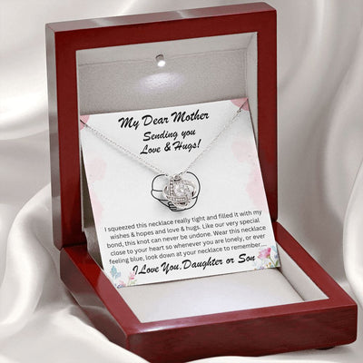 Mother Gift, Love Knot Necklace