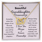 Granddaughter, Interlocking Hearts Necklace