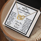 Granddaughter, Someday When The Pages Of My Life End, Interlocking Hearts Necklace, Holiday