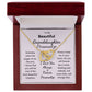 Granddaughter, Interlocking Hearts Necklace
