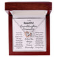 Granddaughter, Interlocking Hearts Necklace