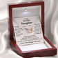 Daughter, Someday When The Pages Of My Life End, Interlocking Hearts Necklace, Holiday