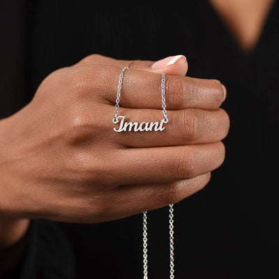 Daughter, Beautiful Young Woman, Name Necklace, Holiday