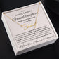Granddaughter, Signature Style Name Necklace, Birthday, Swt16, Bat Mitzvah, Graduation, Easter, Communion, Confirmation, Holiday