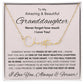 Granddaughter, Signature Style Name Necklace, Birthday, Swt16, Bat Mitzvah, Graduation, Easter, Communion, Confirmation, Holiday