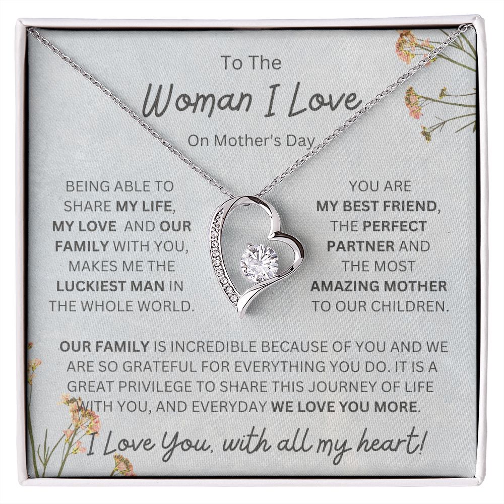 Mother Gift, Forever Love Necklace