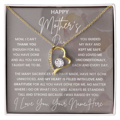 Mom Gift, Forever Love Necklace