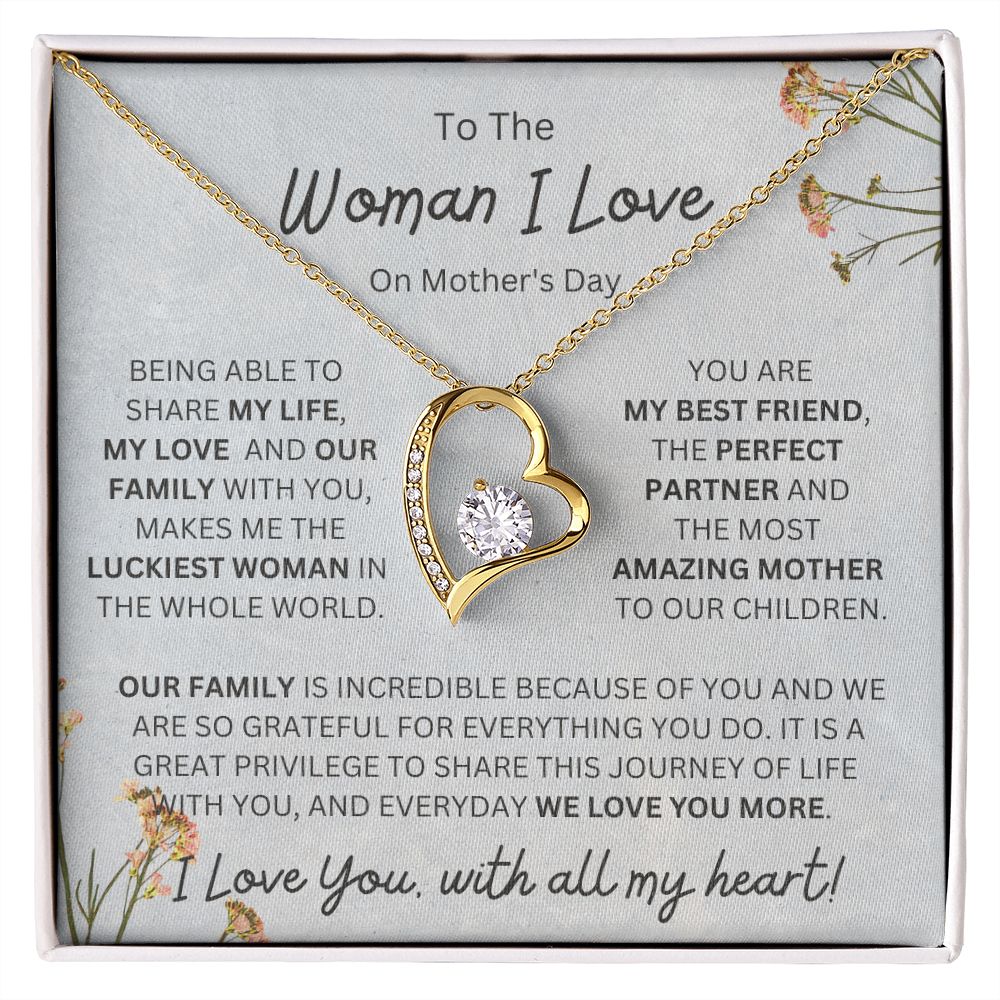 Mother Gift, LGBTQ, Forever Love Necklace
